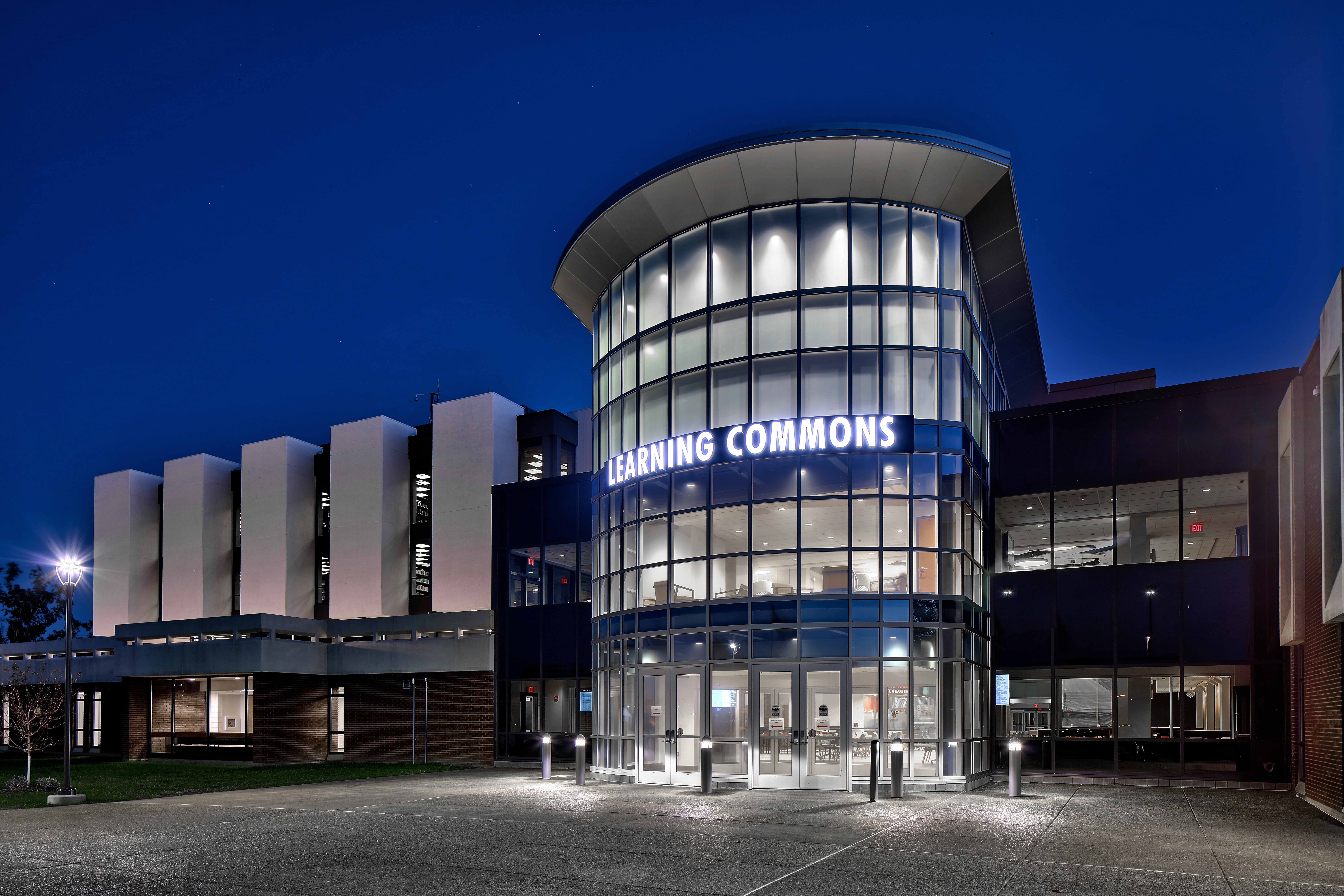 Entrance to NCCC Learning Commons