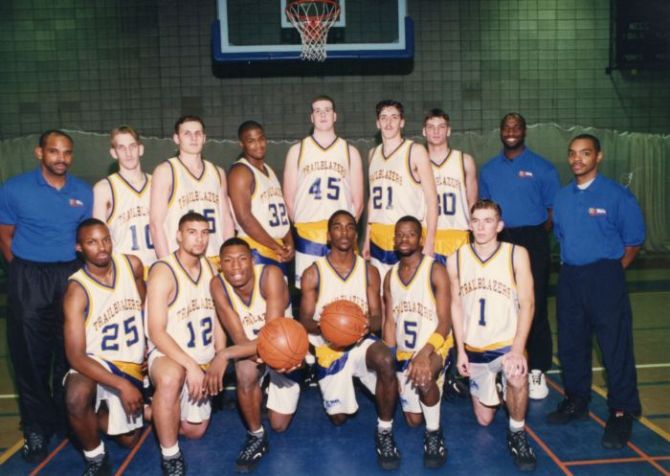 NCCC Men's Basketball Team, 1995