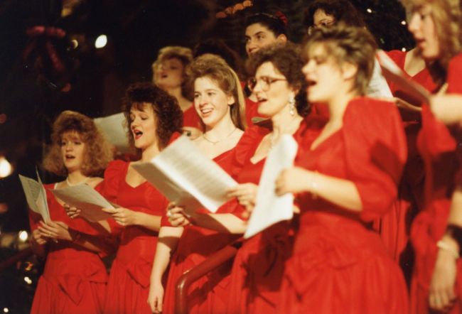 Choir at the Festival of Lights, circa 1999