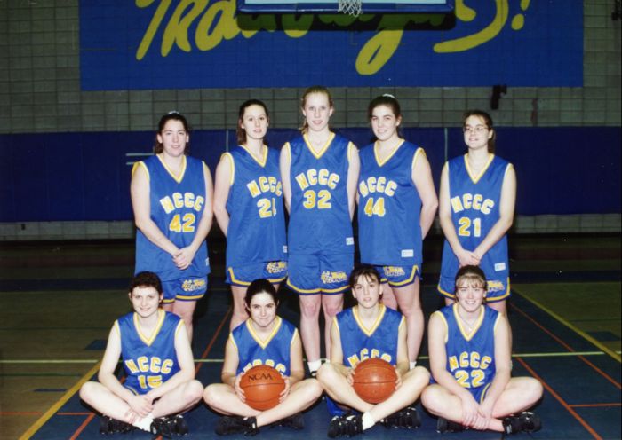 NCCC Women's Basketball Team, 1995