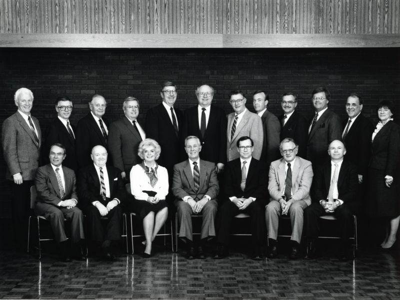Portrait of NCCC Foundation Board of Directors, 1987