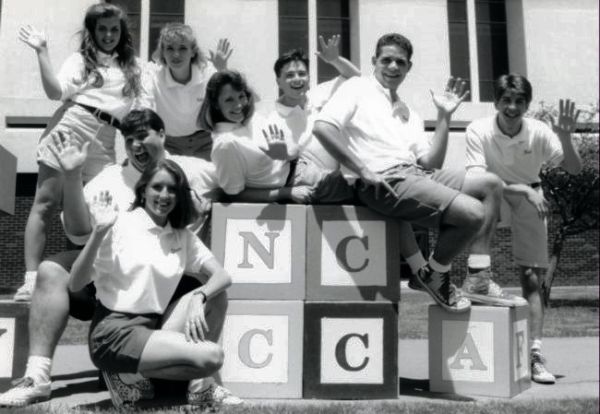 Summer theatre students, circa 1994