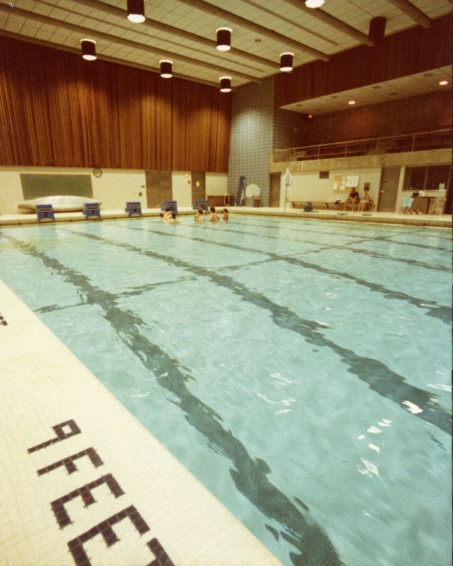 Swimming pool, circa 1980