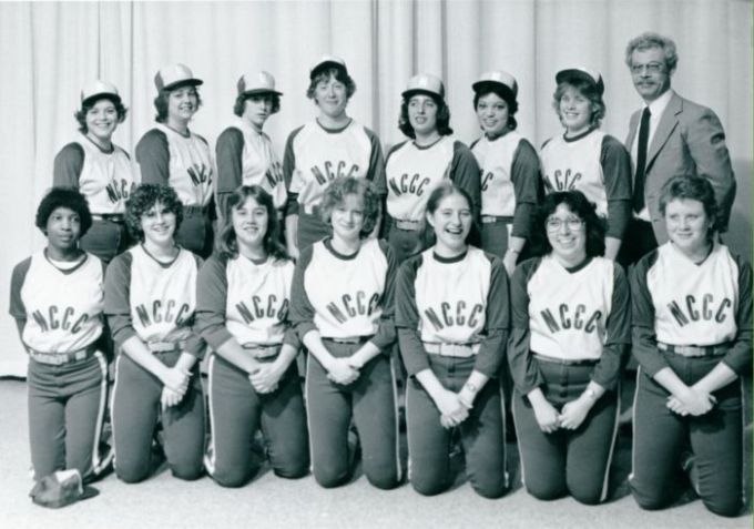 NCCC Women's Softball Team, circa 1981