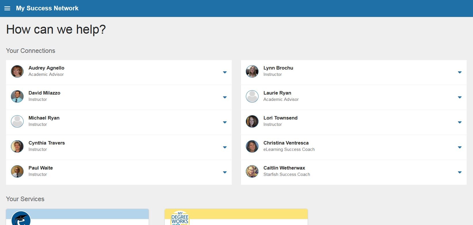 Starfish Success Network - screenshot