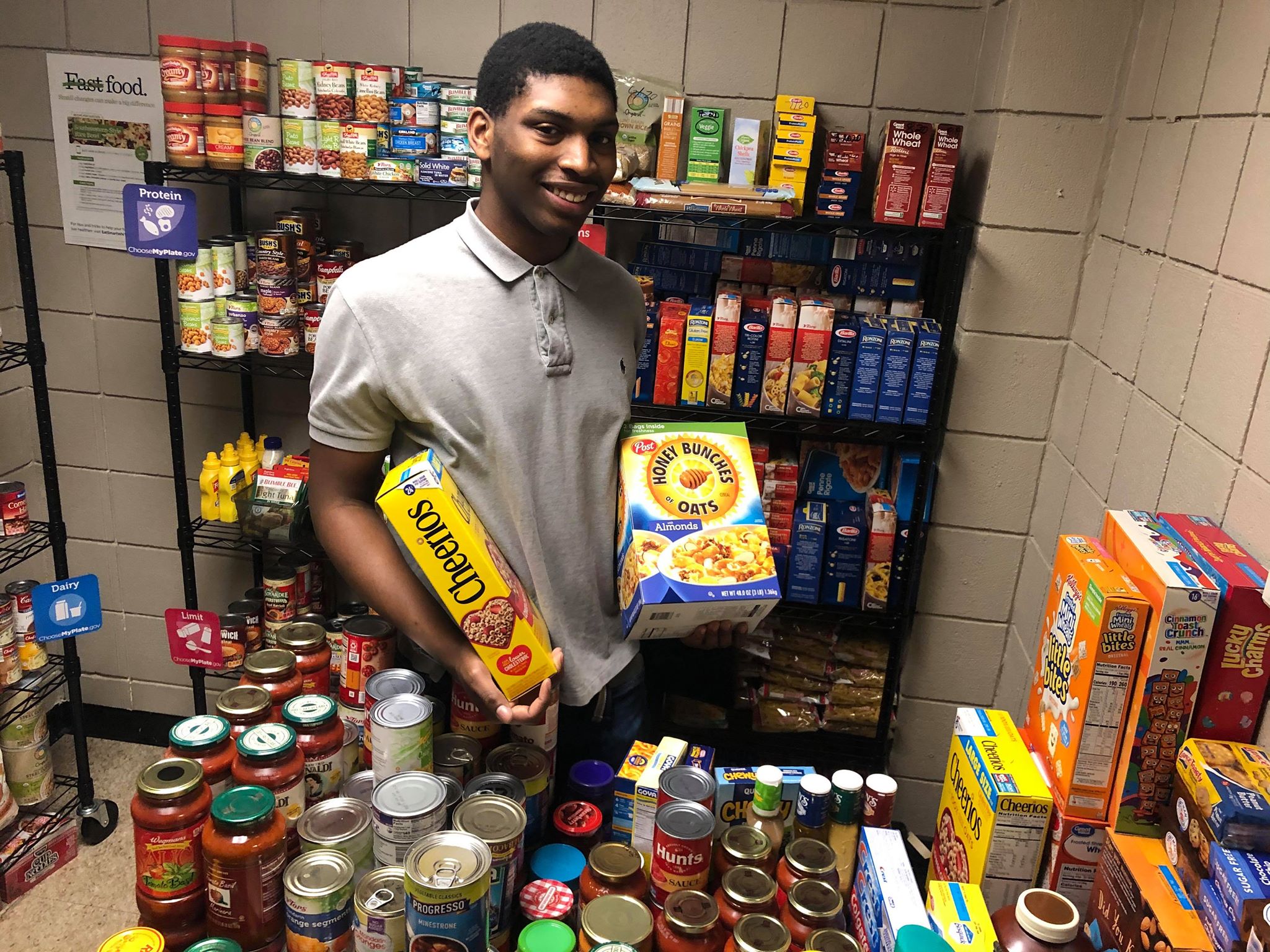NCCC Food Pantry stocked for spring semester