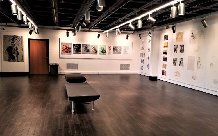 Dolce Valvo Art Center during the student exhibit