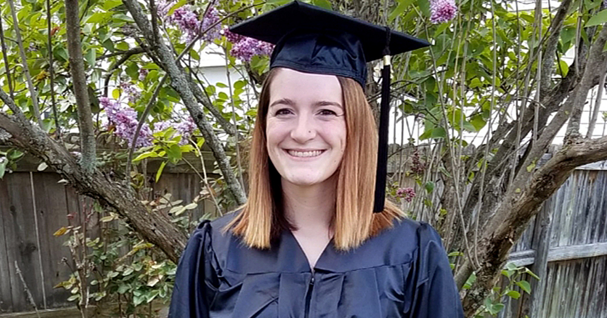 Meagan Swartz, 2017 NCCC Physical Therapist Assistant Graduate.