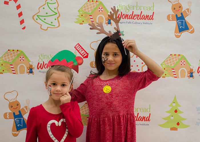 There are many opportunities to snap a picture at the Gingerbread Wonderland.