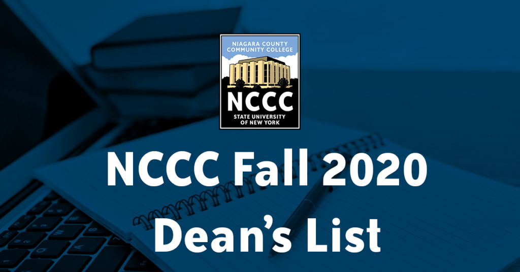 SUNY Niagara Announces Fall 2020 Dean’s List SUNY Niagara