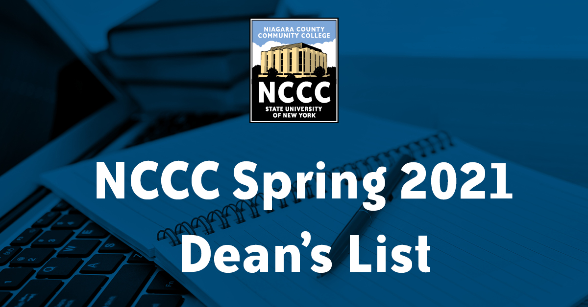 NCCC Spring 2021 Dean's List