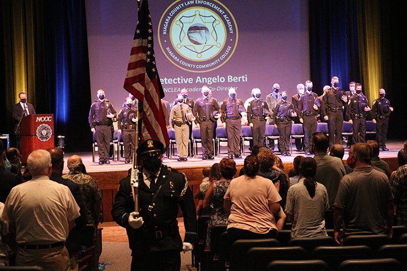76th graduating class of the Niagara County Law Enforcement Academy