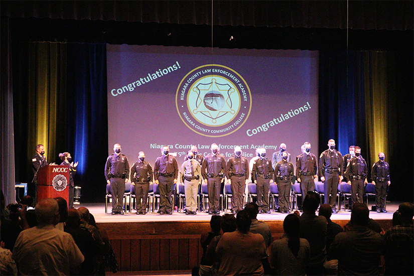 76th graduating class of the Niagara County Law Enforcement Academy