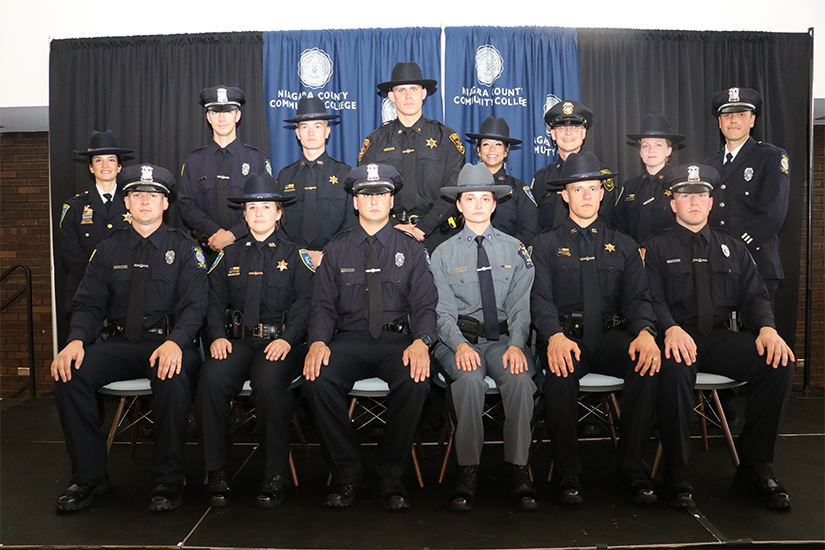 76th graduating class of the Niagara County Law Enforcement Academy