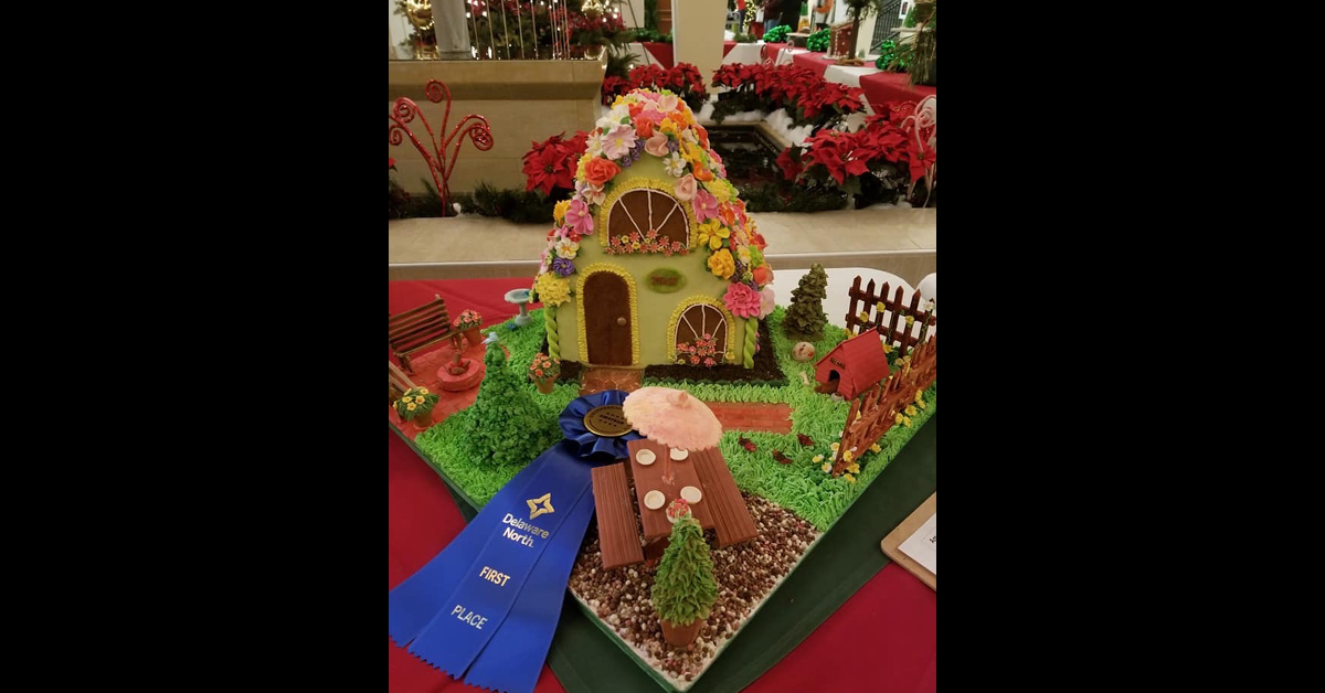 Amateur division winner from the 2019 Gingerbread Competition at NFCI