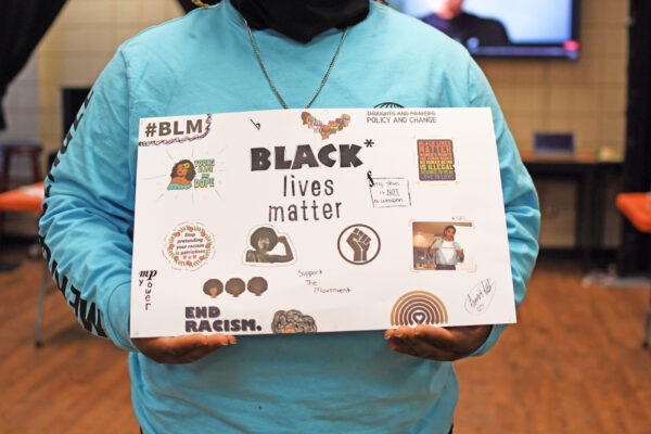 During February 2021, students created their own posters to recognize Black History Month.