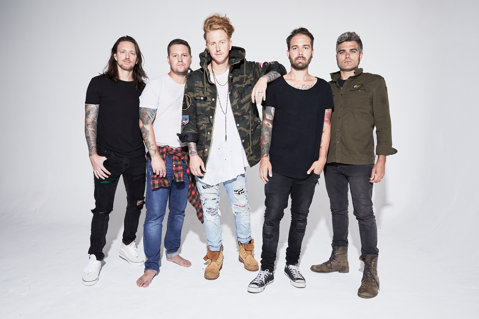 We The Kings Band Posing