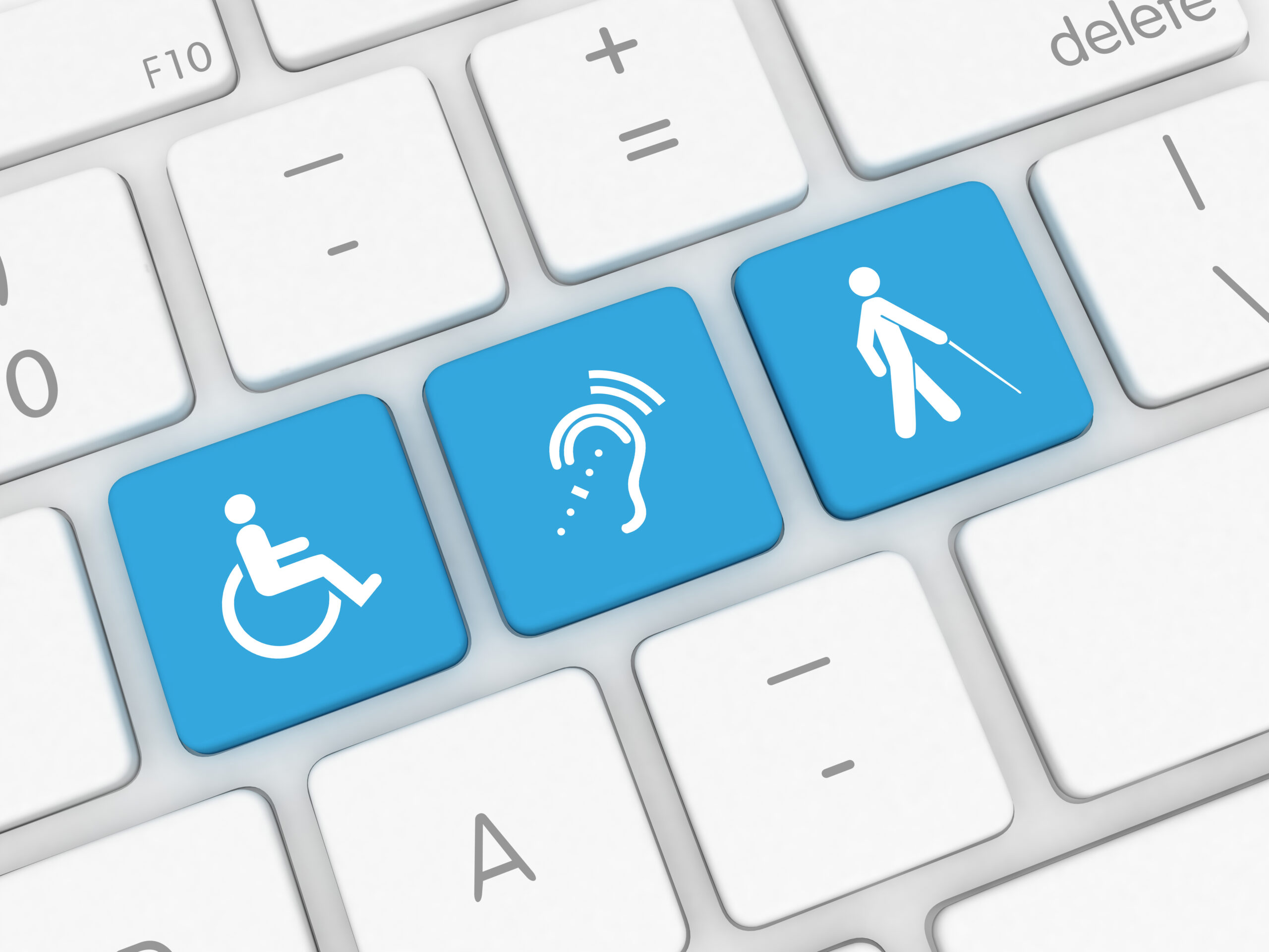 Accessibility computer keyboard
