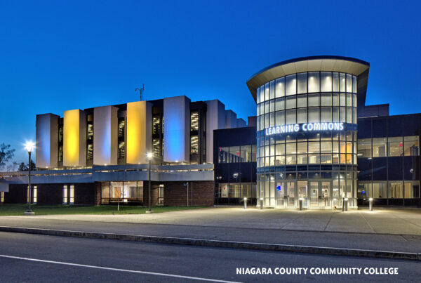 NCCC at Night, Learning Commons